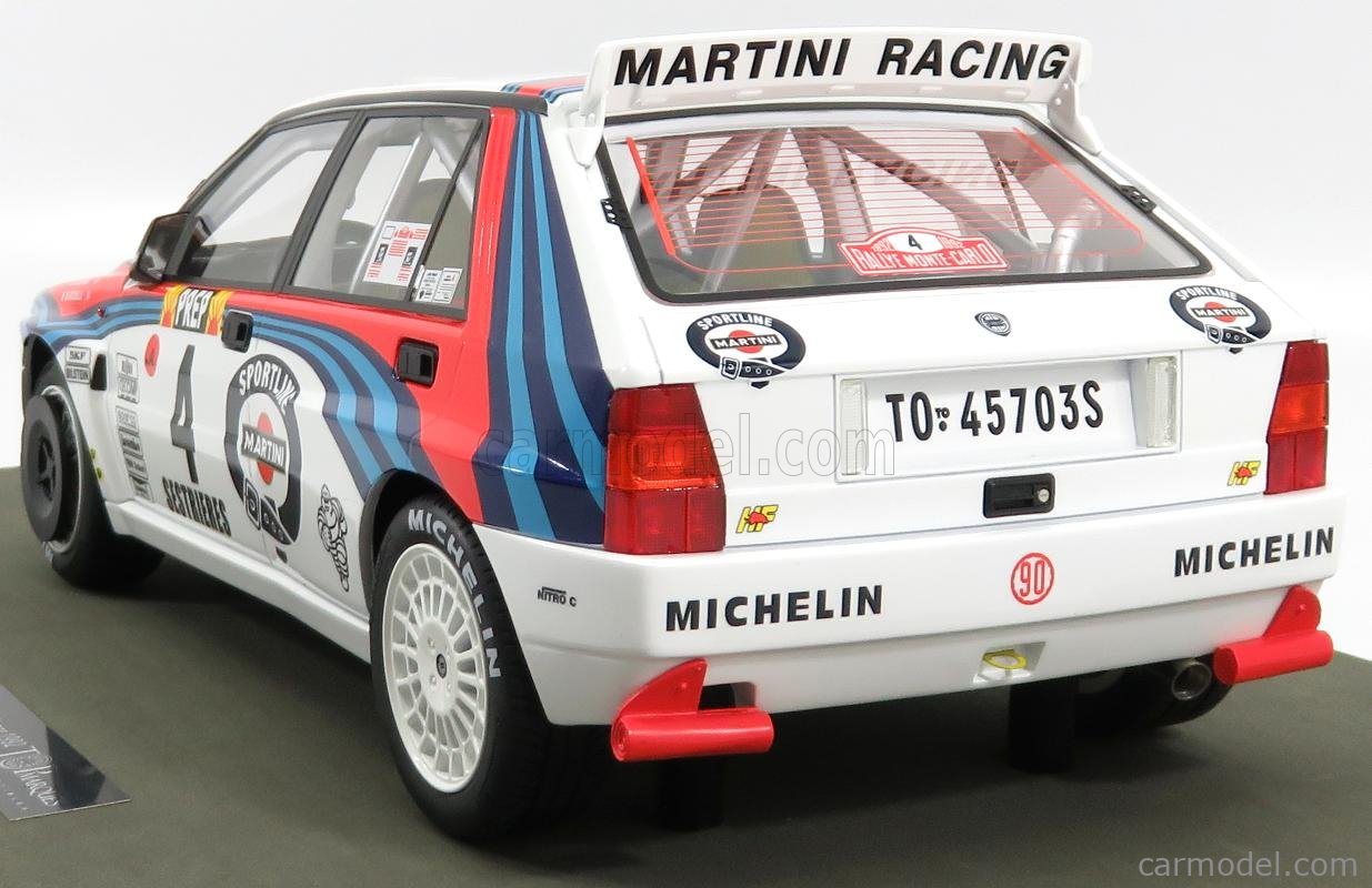 Lancia Delta HF 16V Rallye Monte Carlo 1990 – Top Marques 1/12 – Neuve