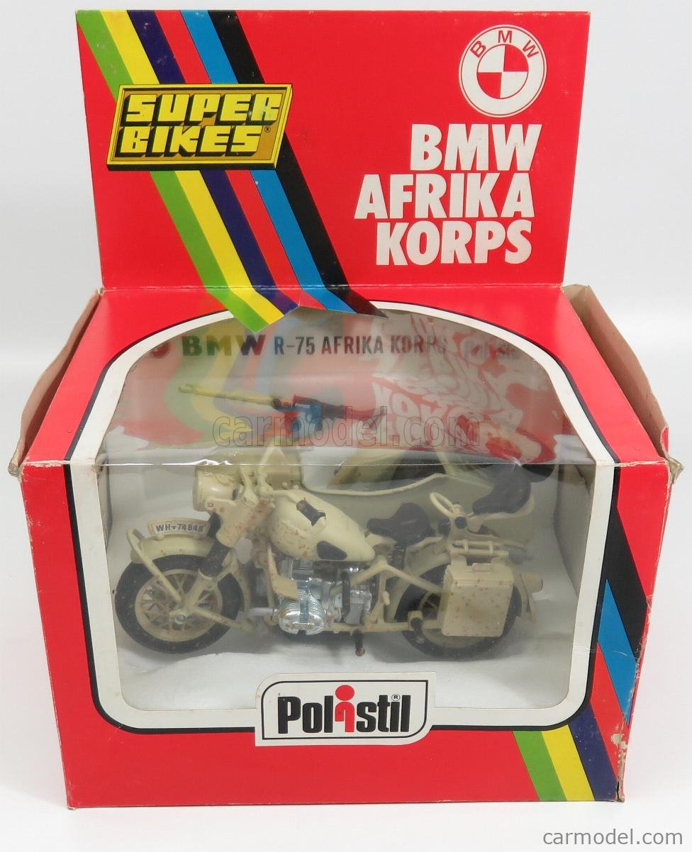 Polistil 1:15 - 1 - Model motorcycle - Modellino BMW R-75 Afrika