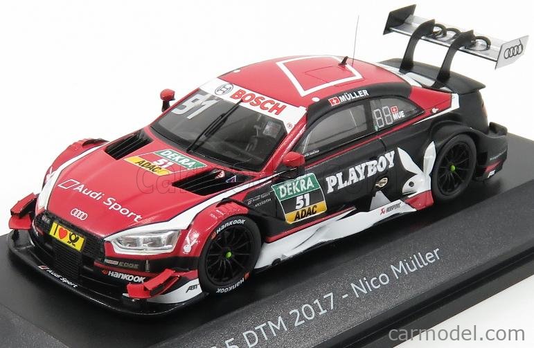 AUDI - A5 RS5 TEAM AUDI SPORT ABT SPOTRSLINE PLAYBOY N 51 SEASON DTM 2017  N.MULLER