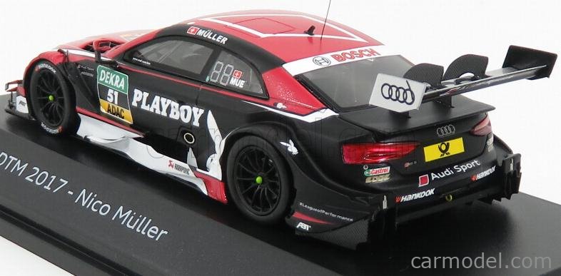 AUDI - A5 RS5 TEAM AUDI SPORT ABT SPOTRSLINE PLAYBOY N 51 SEASON DTM 2017  N.MULLER