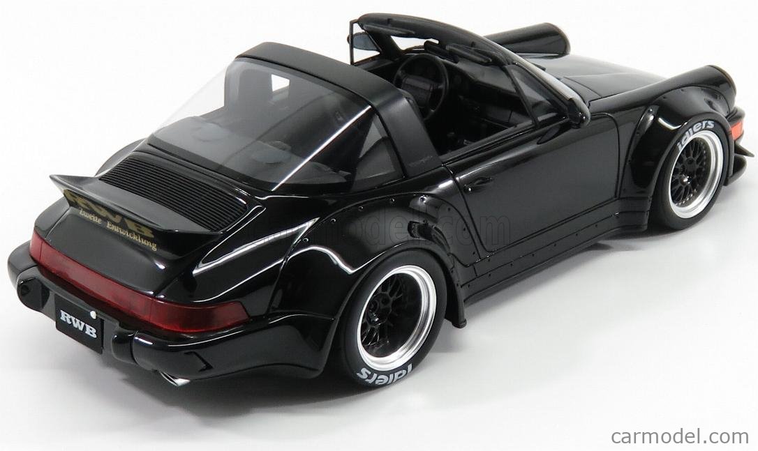 GT Spirit 1/18 ポルシェ 964 RWB ミニカー マットブラック 予約【ignition model/イグニッションモデル】1/18 RWB 964