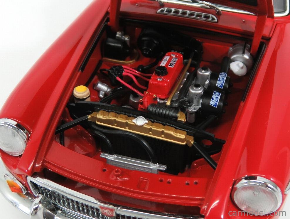MGB GT COUPE MK Ⅱ 1/18 レッド 1/18 AUTOart 1969 MGB GT Mk2 Coupe (Red) Diecast Car Model