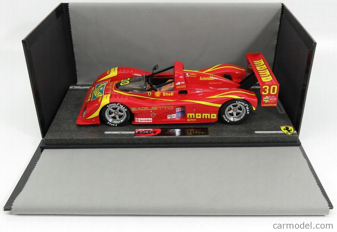 BBR-MODELS BBRC1819BV Escala 1/18 | FERRARI 333SP MOMO TEAM 
