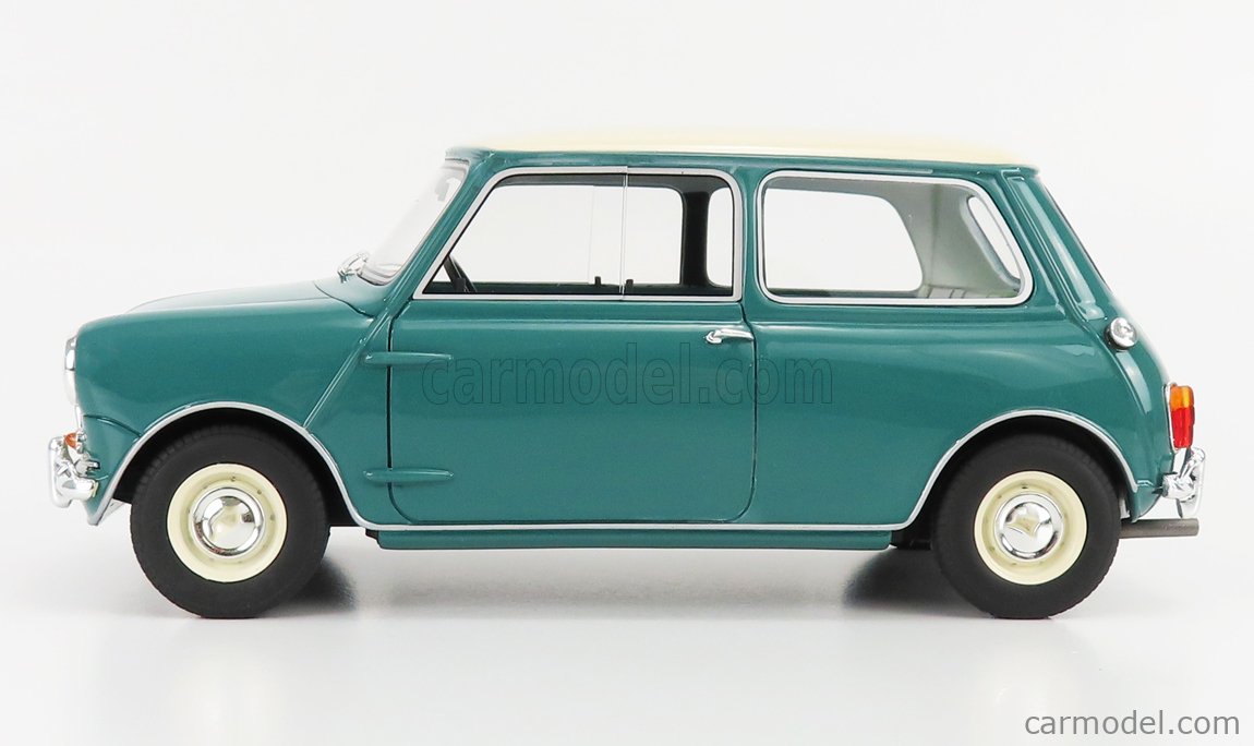 1:18 Model Cult Austin Mini Cooper MK1 1961 Blue White 