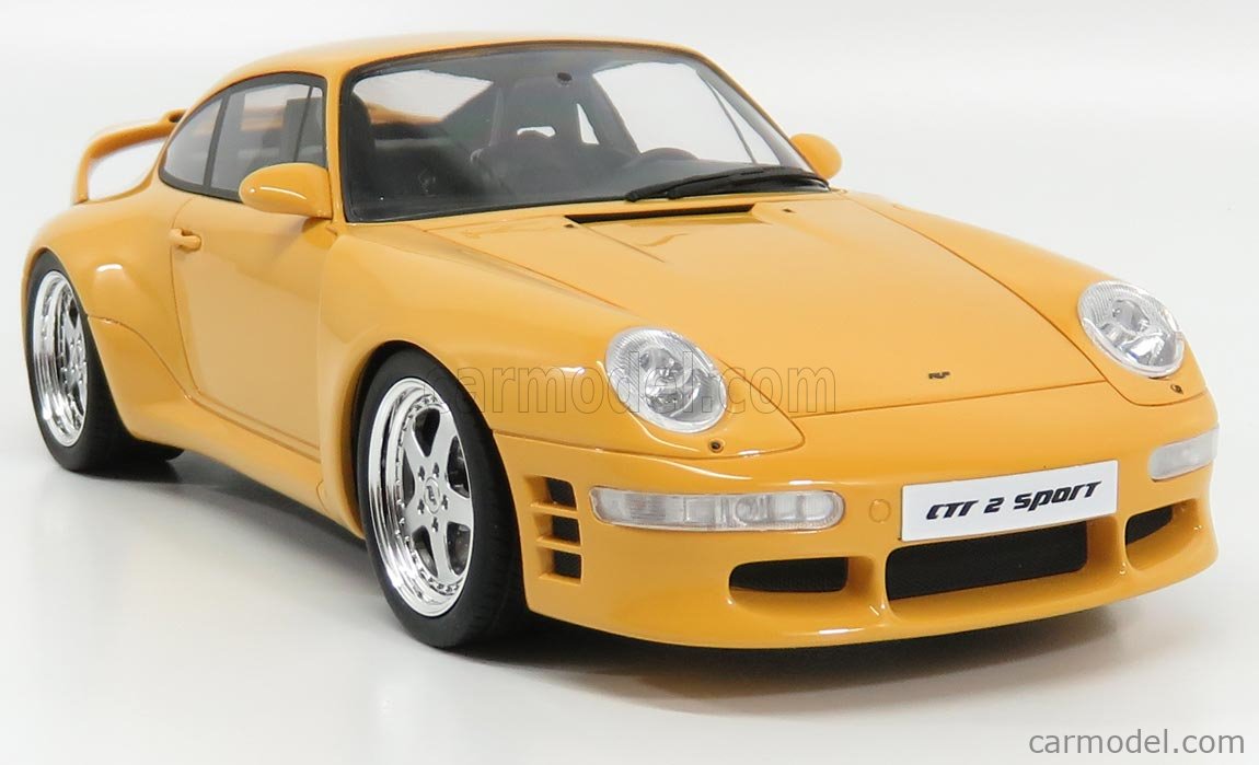 GTスピリット 1/18 RUF CTR イエローバード GT Spirit Ruf CTR Yellowbird 1/18 model car unboxing - YouTube