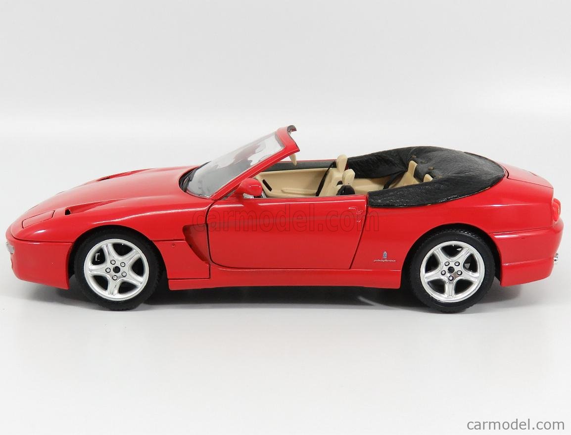 Figurine Burago Ferrari 456 GT 1:18 - Année 1992, Occasion, En Métal