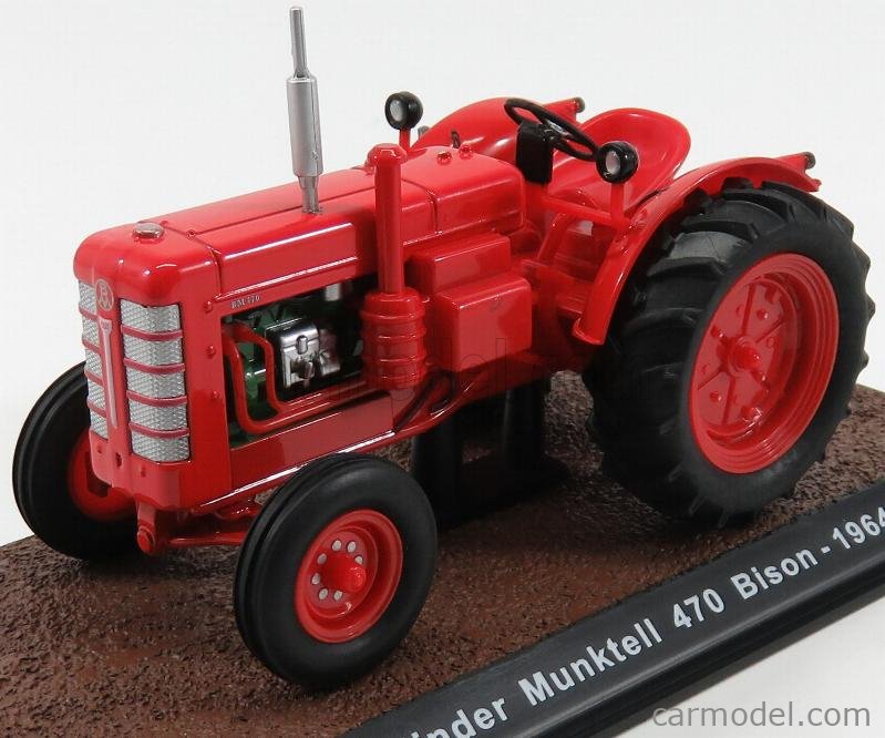 Bolinder Munktell 470 bm Bison 1964 rojo tractor atlas 1:32 OVP 005 nuevo µg * 