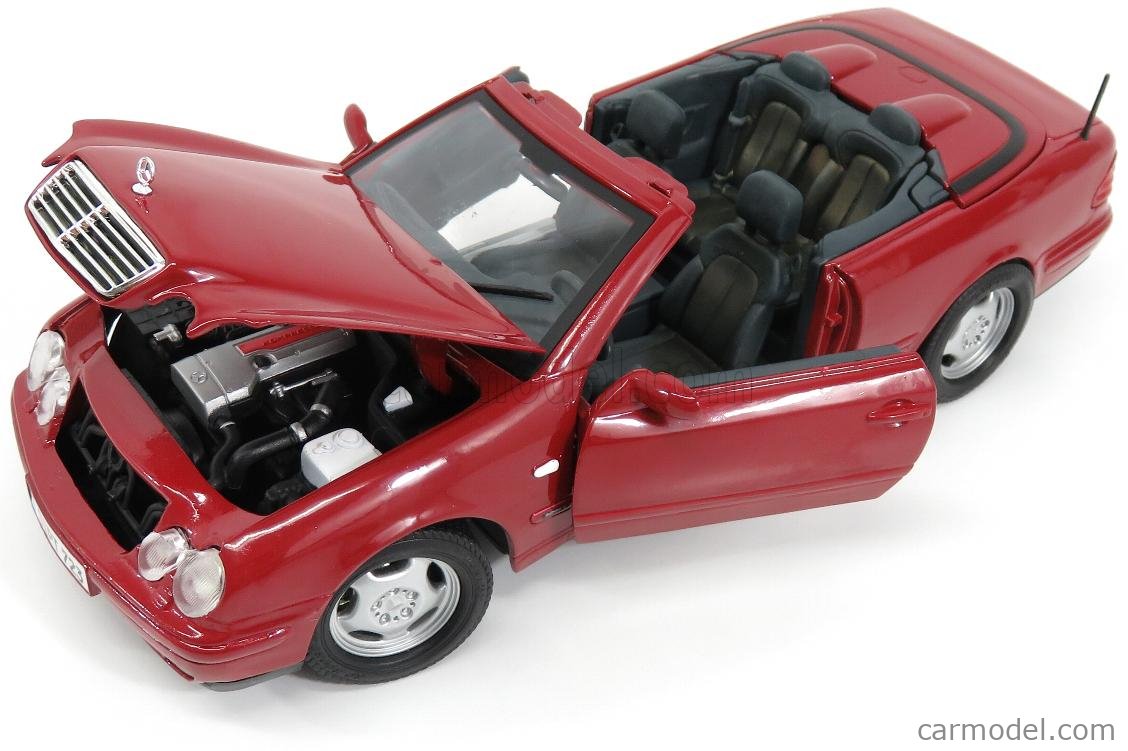 Plage Arrière (hayon) Pour Mercedes-Benz CLK Coupé - Modèle Miniature Anson échelle 1/18 - Occasion En Bon état