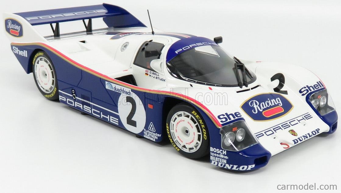 MINICHAMPS 155856502 Scale 1/18 | PORSCHE 962C N 2 WINNER 1000km