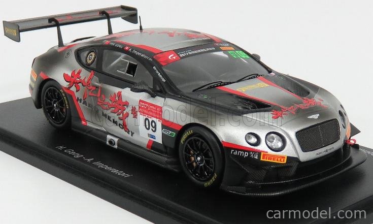 SPARK-MODEL SP178 Scale 1/43 | BENTLEY CONTINENTAL GT3 N 09 CHINA 
