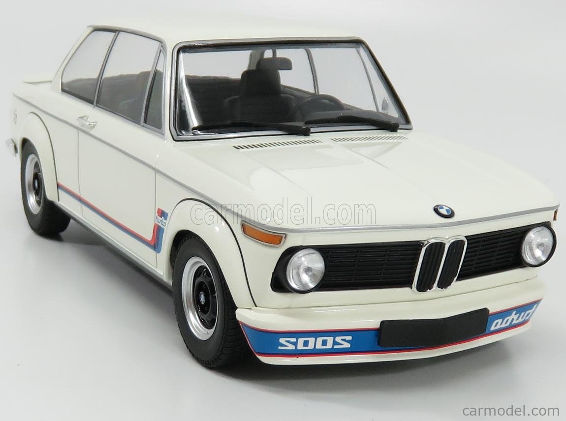 MINICHAMPS 155026200 Scale 1/18 | BMW 2002 Tii TURBO 1973 WHITE