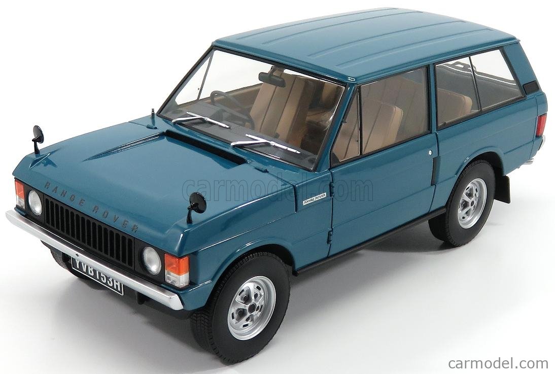 Almost Real Land Rover 1970 Range Rover Diecast Car Model 1:18 Blue Collectibles