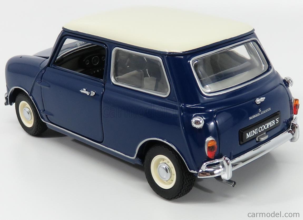 KYOSHO 08101B Scale 1/18 | MORRIS MINI COOPER MKI 1275S 1959 WITH FLAG ...