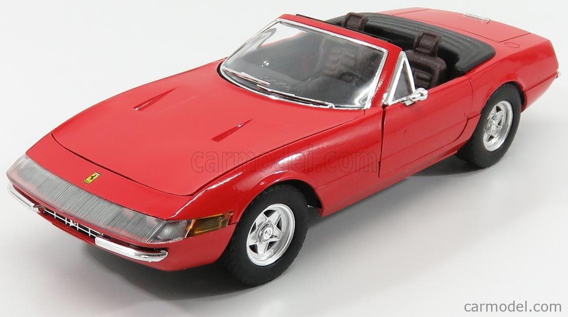 SOLIDO 8017 Scale 1/18 | FERRARI 365 GTS SPIDER OPEN 1968 RED