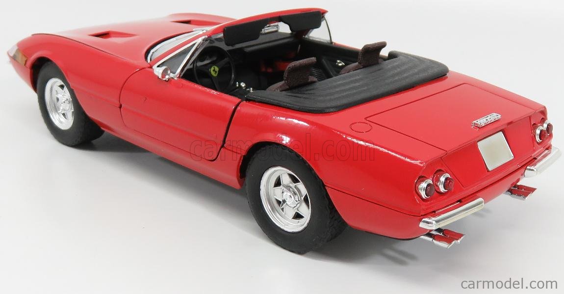 SOLIDO 8017 Scale 1/18 | FERRARI 365 GTS SPIDER OPEN 1968 RED