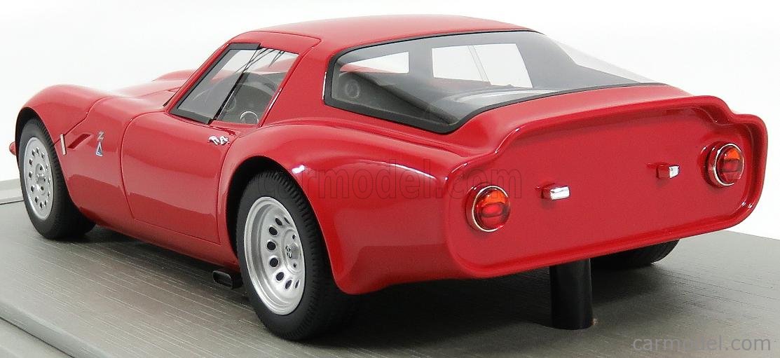 Alfa Romeo Tz2 Coupe Autodelta #41 Le Mans 1965 TECNOMODEL 1:18 TM18-65B Model 