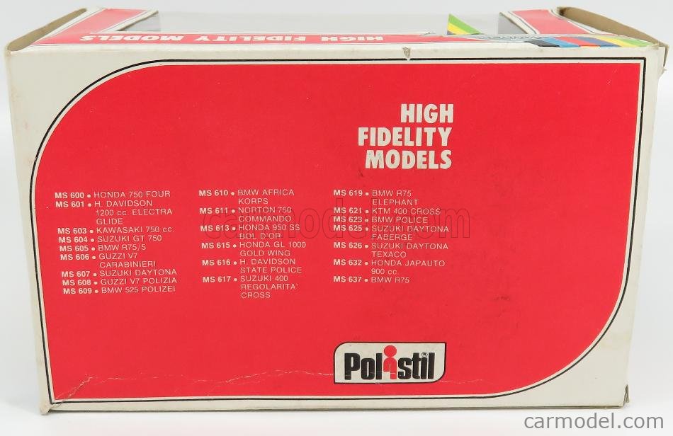 POLISTIL POLITOYS-J 1970年代　新品未使用　即日発送 Motorcycle, Police Toy Motorcycle in Original Box, Friction