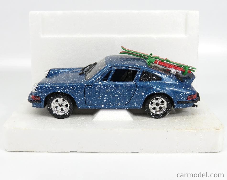 Maquette Voiture Polistil Porsche Carrera RS Bleue 1/24 - Occasion
