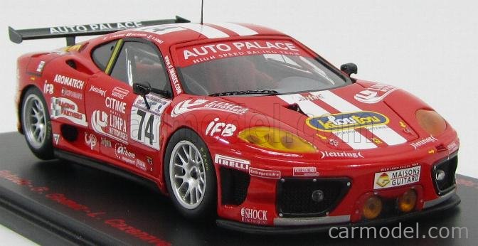 FERRARI - 360 MODENA GT 3.6L V8 TEAM AUTO PALACE N 74 24h LE MANS 2002  G.GOMEZ - R.FUKUDA - L.CAZENAVE