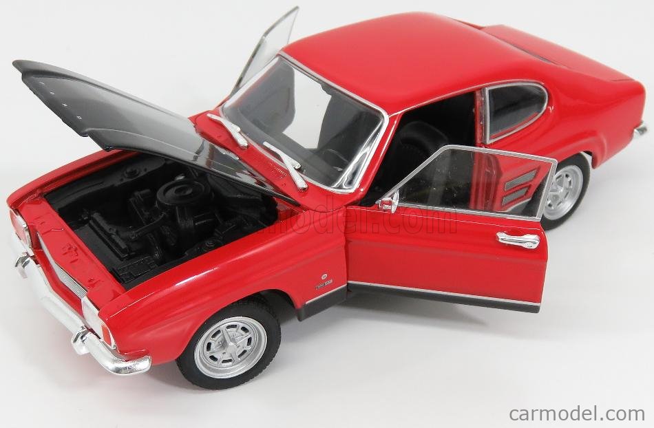 Details about   WELLY 24069B 24069R 24069RB FORD CAPRI Mk.I road car blue or red black 1969 1:24 