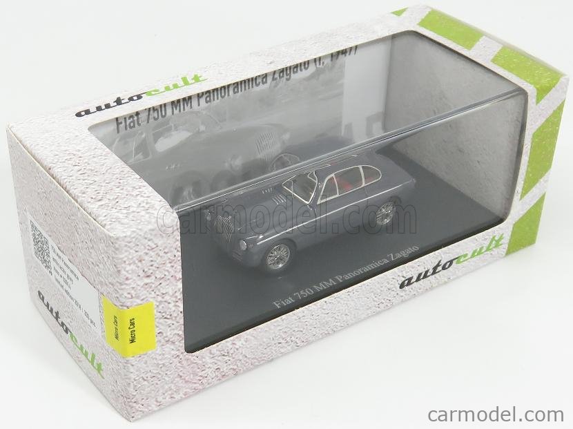 AUTOCULT ATC03014 Scale 1/43 | FIAT 750MM PANORAMICA ZAGATO ITALY 1949 GREY