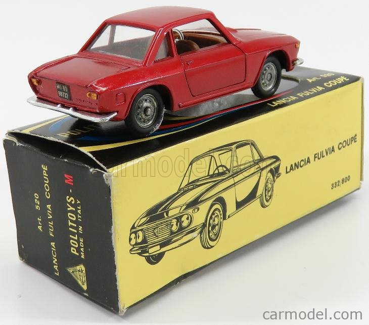 POLITOYS POLISTIL POLMS520 Escala 1/43 | LANCIA FULVIA COUPE (DECALS HF ...