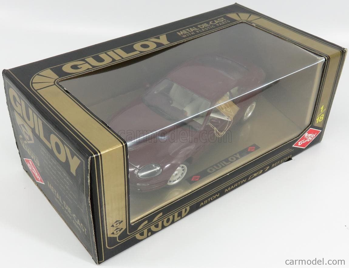 GUILOY 67550 Масштаб 1/18 | ASTON MARTIN DB7 COUPE 1993 BORDEAUX