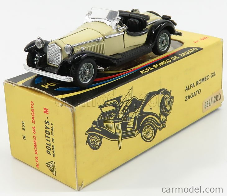 1968 Alfa Romeo Tipo 33 Le Mans, POLITOYS 1:43 | Kaufen auf