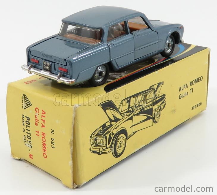 POLITOYS POLISTIL POLMS523 Scale 1 43 ALFA ROMEO GIULIA TI 2 ISSUE