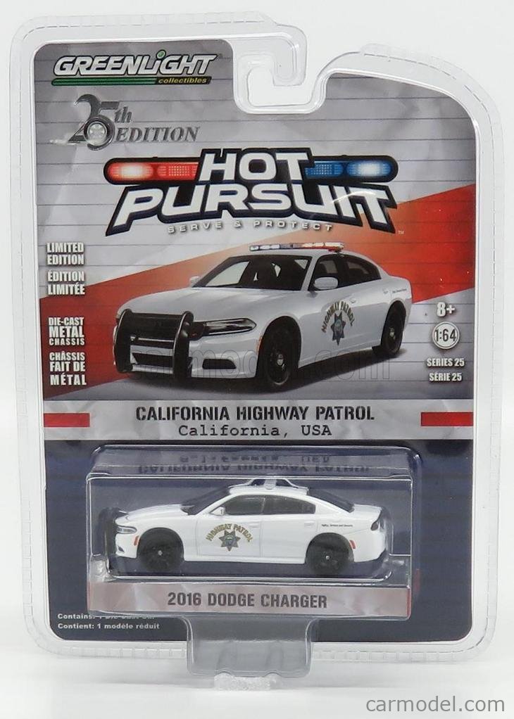 GREENLIGHT 42790 D 2008 DODGE CHARGER CALIFORNIA HIGHWAY PATROL CHP ...