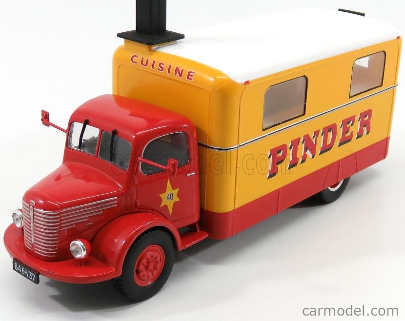1:43 diecast model car DK02 Pinder Circus Food Truck Unic 
