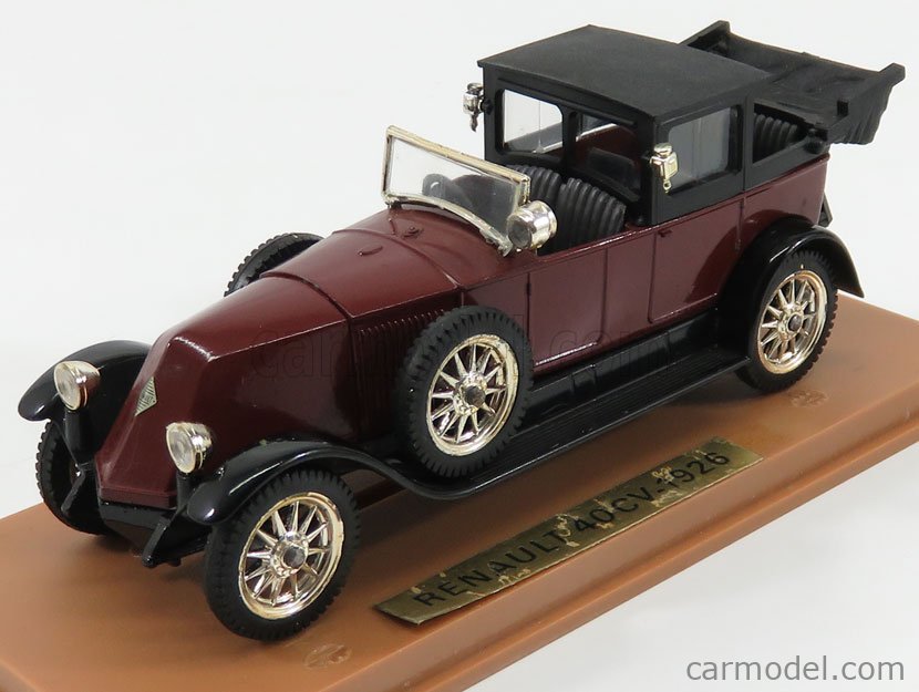 SOLIDO 149 Scale 1/43 RENAULT 40 CV LANDAULET 1926 BORDEAUX MET SOLIDO 149 Scale 1/43 RENAULT 40 CV LANDAULET 1926 BORDEAUX MET