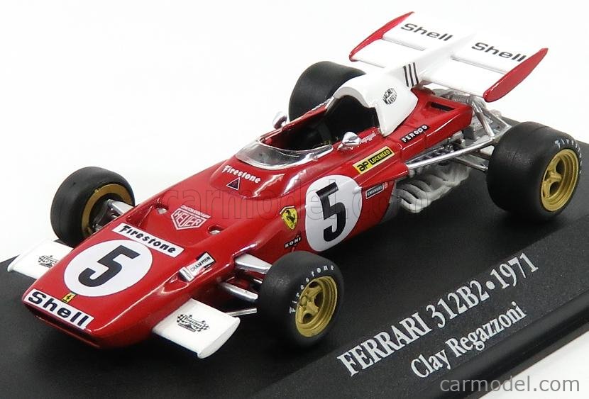 Ferrari 312B2 Clay Regazzoni 1971 F1-Collection scale 1:43 From atlas 