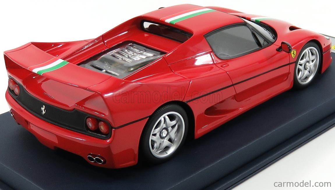 FERRARI - F50 ITALIAN STRIPES 1995 - CON VETRINA - WITH SHOWCASE