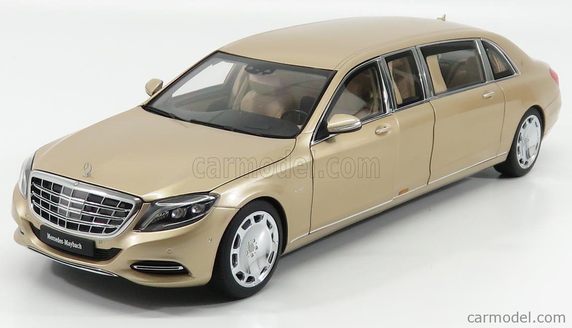 限定激安AUTO art 76298 1/18 メルセデス・マイバッハ S 600 プルマン（ゴールド） 乗用車