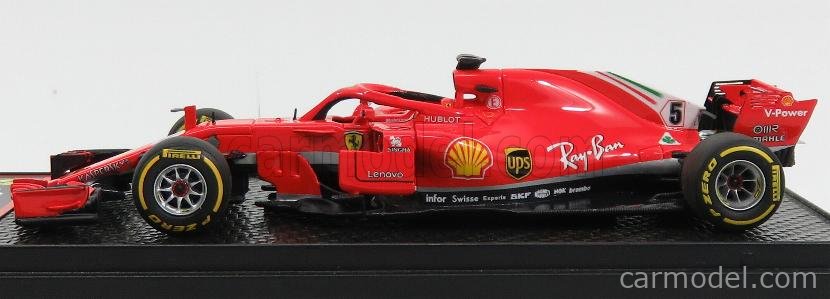 BBR-MODELS BBRC204A Scale 1/43 | FERRARI F1 SF71H N 5 WINNER