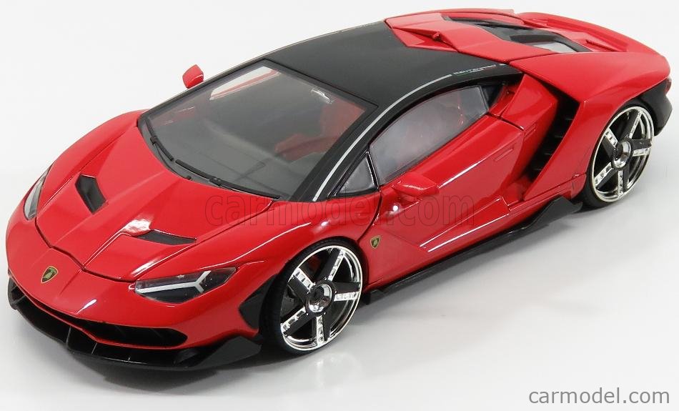 JADA 99360 Scale 1/24 | LAMBORGHINI CENTENARIO 2017 RED BLACK