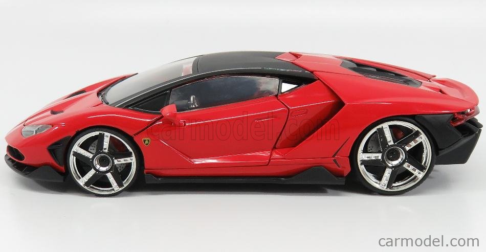 JADA 99360 Scale 1/24 | LAMBORGHINI CENTENARIO 2017 RED BLACK