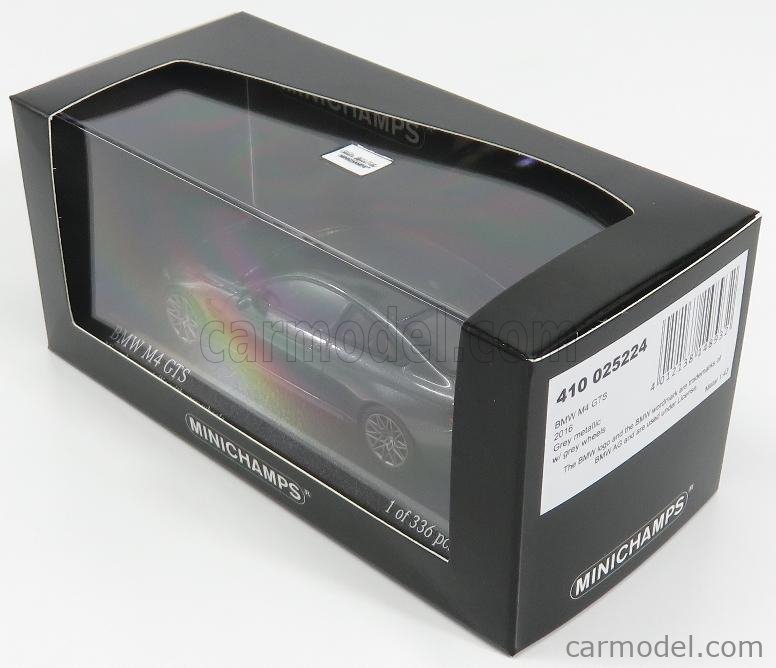 MINICHAMPS 410025224 Scale 1/43 | BMW 4-SERIES M4 GTS COUPE (F82