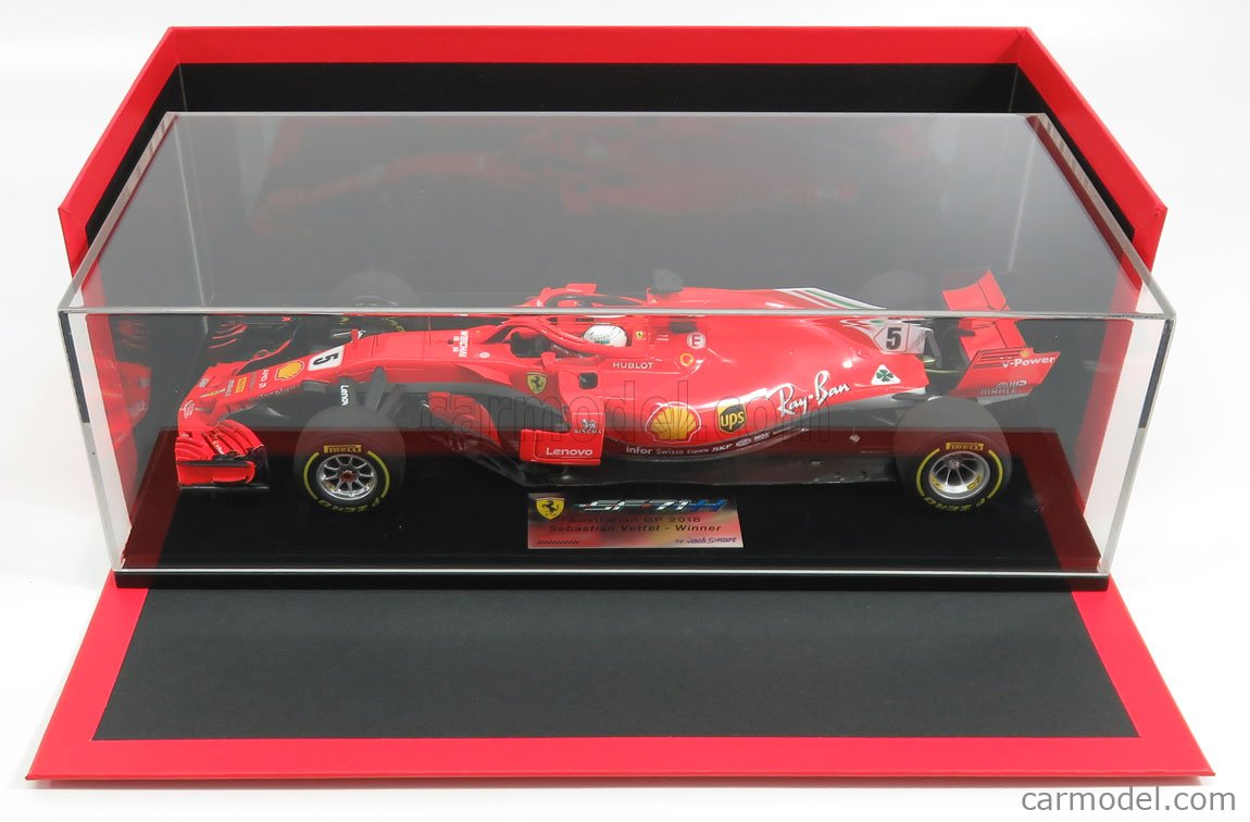 LOOKSMART LS18F1013 Scale 1/18 | FERRARI F1 SF71H N 5 WINNER AUSTRALIAN ...