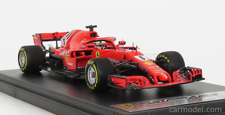 Miniature F1 Ferrari SF18H Sebastian Vettel 1/43e