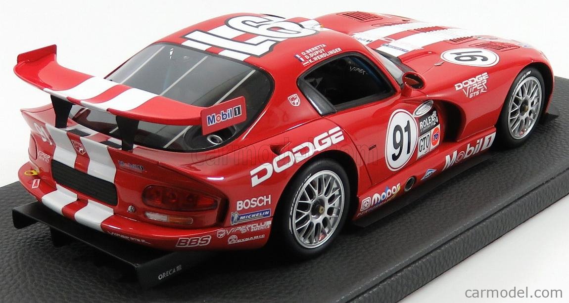 DODGE - VIPER GTS-R 8.0L V10 TEAM ORECA N 91 WINNER DAYTONA 2000  K.WENDLINGER - D.DUPUY - O.BERETTA