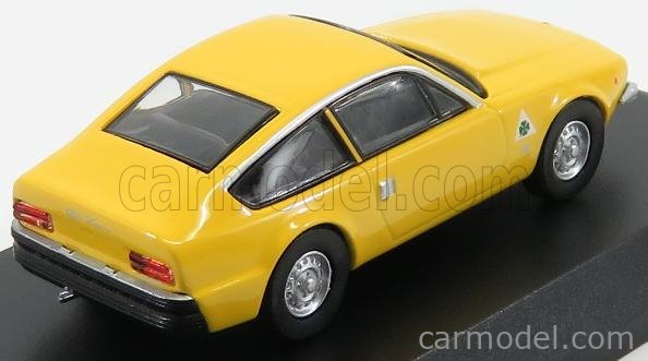 KYOSHO 201605 Scale 1/64 | ALFA ROMEO GT 1600 JUNIOR ZAGATO 1972 YELLOW