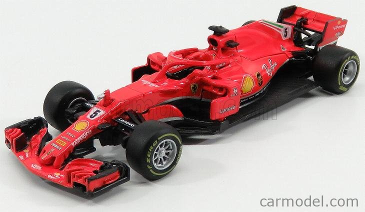 Bburago 2018 1:43 Ferrari F1 SF71H Racing car 5# Sebastian Vettel Diecast Toys 