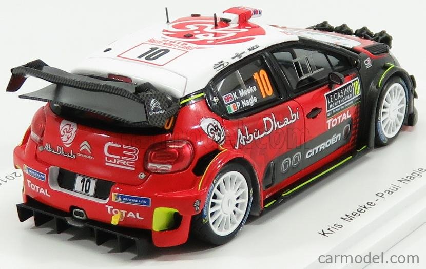 SPARK-MODEL S5960 Escala 1/43 | CITROEN C3 WRC TEAM CITROEN