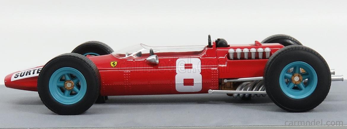 ミニカー　1/18 フェラーリ 512 F1 オランダGP 1965 J.Surtees ドライバーフィギュア付 #2 [TMD18-98C] フェラーリ 512 F1 オランダGP 1965 #2 J.Surtees (ドライバー