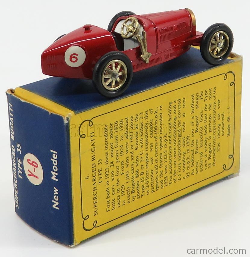 matchbox bugatti type 35