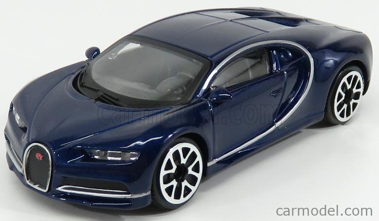 Burago 1:43 Burago Bugatti Chiron Le Patron 2016 2 Tone Blue BU30000-30348BL Miniature 