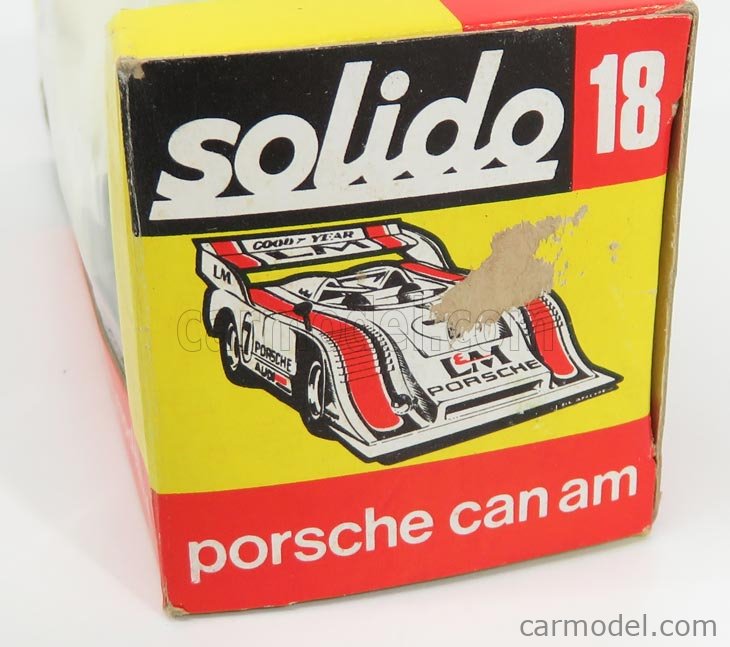 SOLIDO FRANCE. PORSCHE CAN AM. + boite