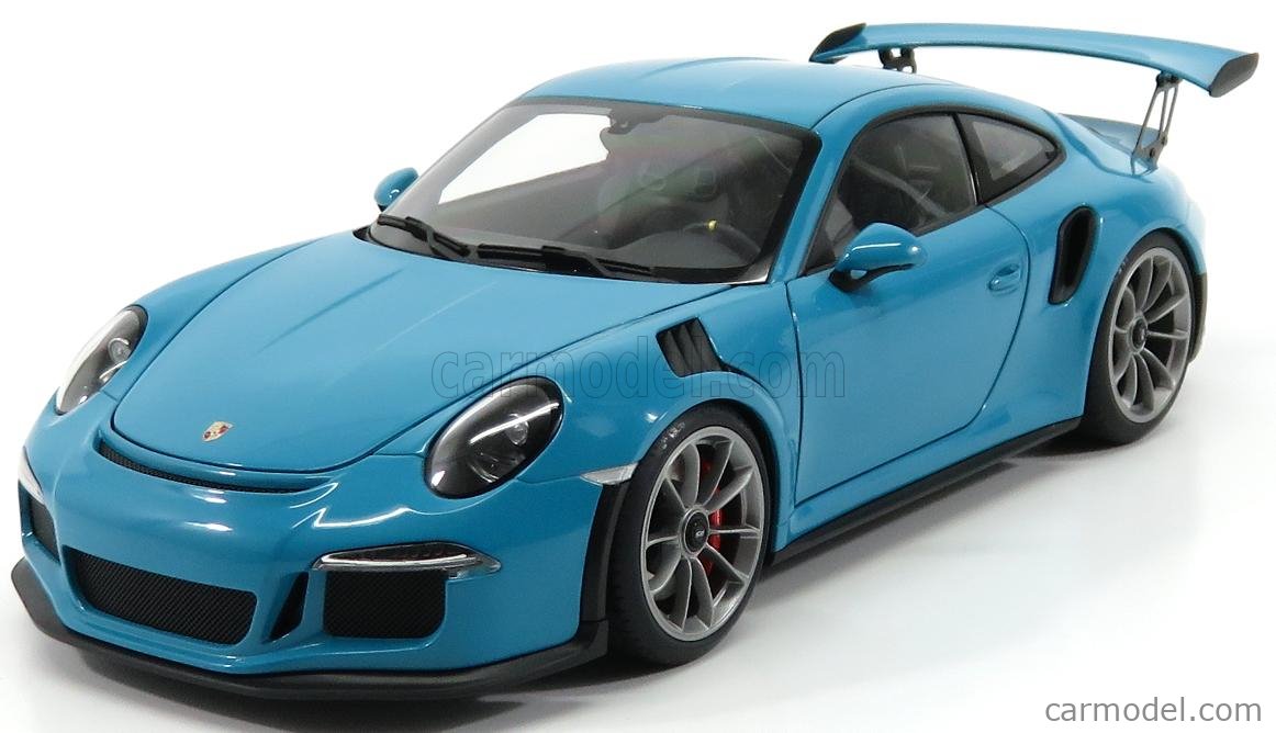 AUTOART 78167 Scale 1/18 | PORSCHE 911 991 GT3 RS COUPE 2016 MIAMI BLUE